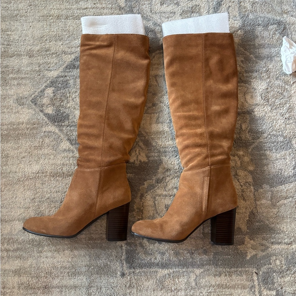 Sam Edelman Over the Knee Tan Boots - Picture 4 of 7
